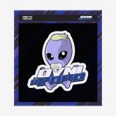 LA ZONE - AUTOCOLLANT OVNI À BORD