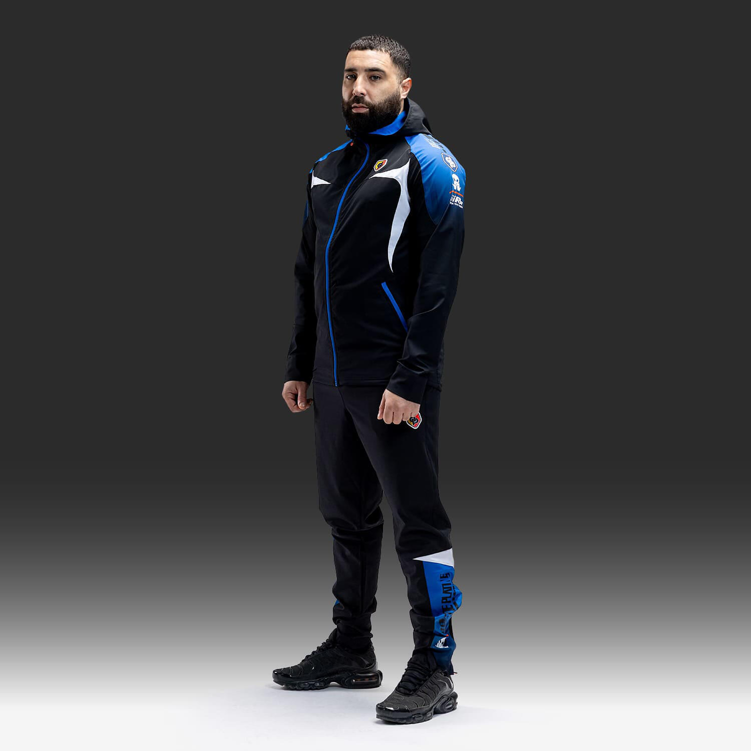 ENSEMBLE DE SURVÊTEMENT NOIR - MOTORSPORT