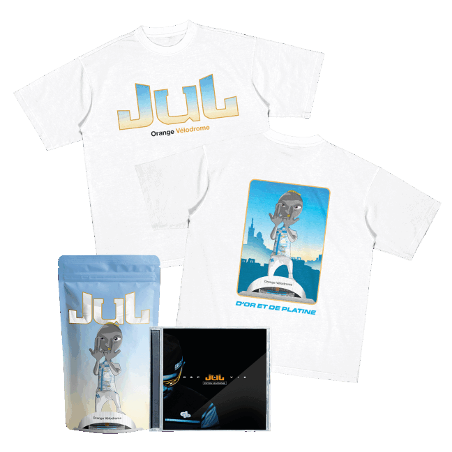 BOX T-SHIRT + CD - D&P À VIE (ÉDITION VÉLODROME)