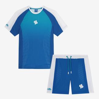 ENSEMBLE T-SHIRT + SHORT OCEAN BLUE - SUMMER 25
