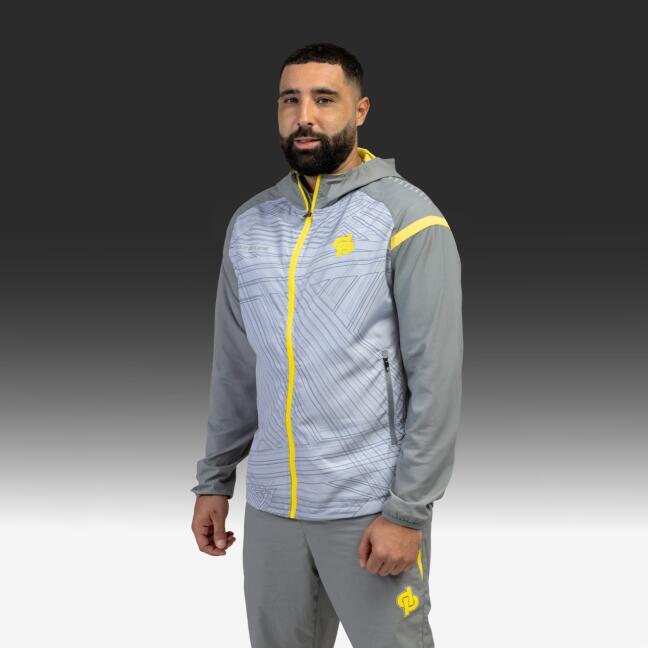 Veste De Sport Tangerine Taille L Pour Femme - Gris Athlétique - Très Bon état
