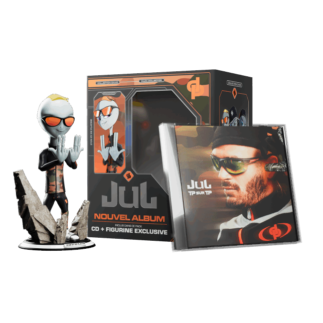 TP SUR TP - FIGURINE OVNI CAMO + CD