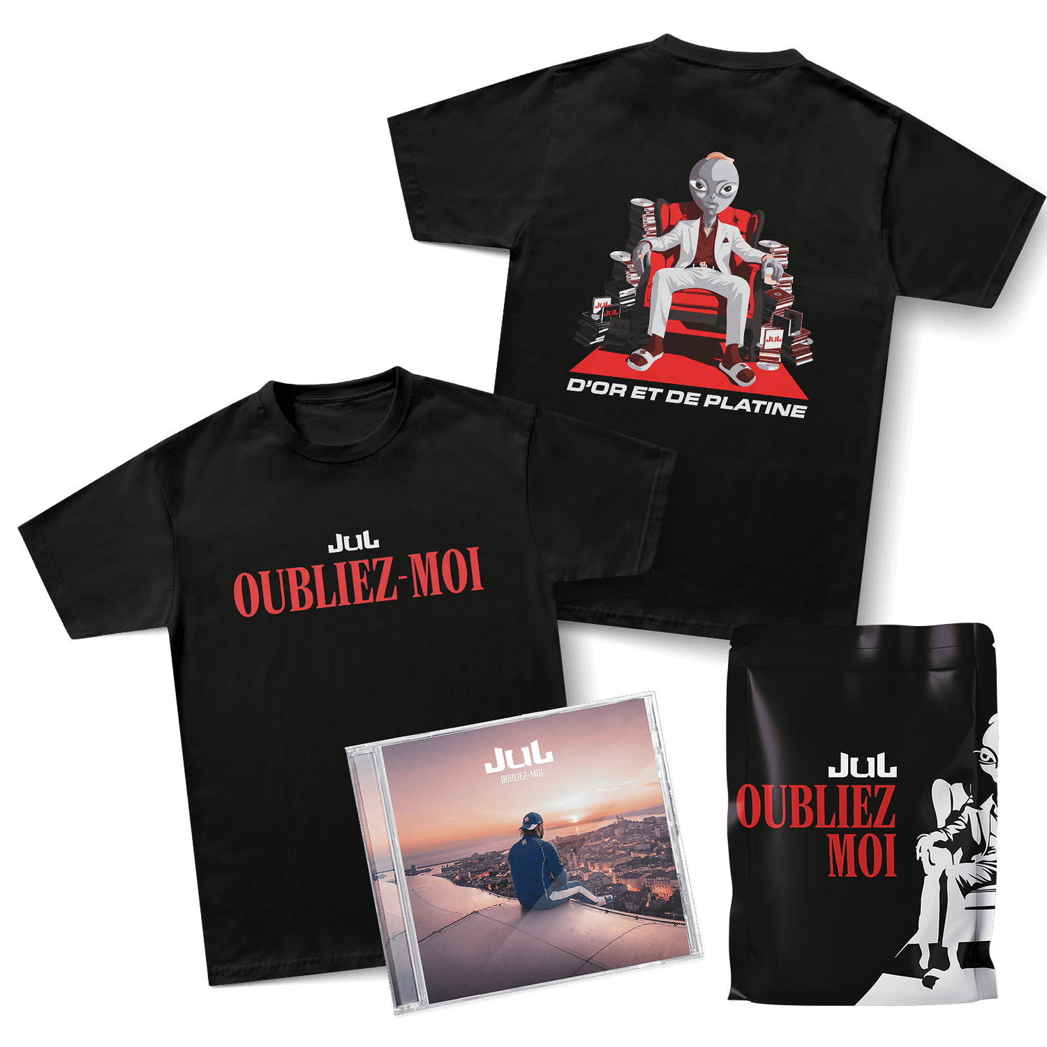 OUBLIEZ-MOI - PACK T-SHIRT + CD