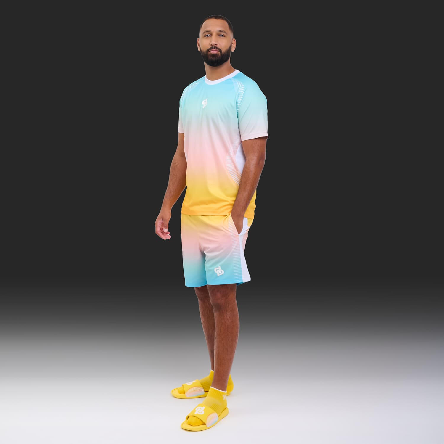 ENSEMBLE T-SHIRT + SHORT JAUNE - SUMMER 26