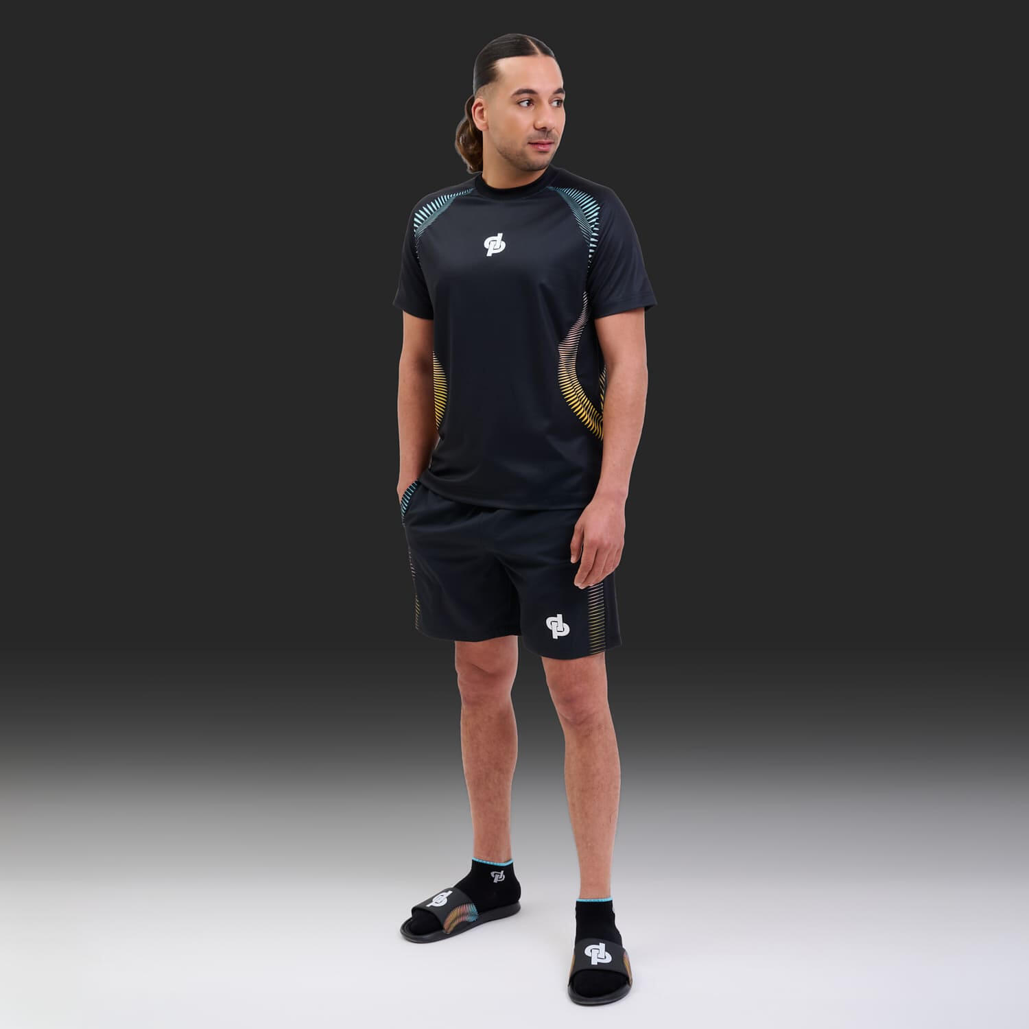 ENSEMBLE T-SHIRT + SHORT NOIR - SUMMER 26