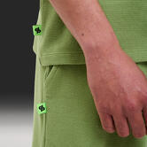 ENSEMBLE T-SHIRT + SHORT (Vert) - BEACH CLUB